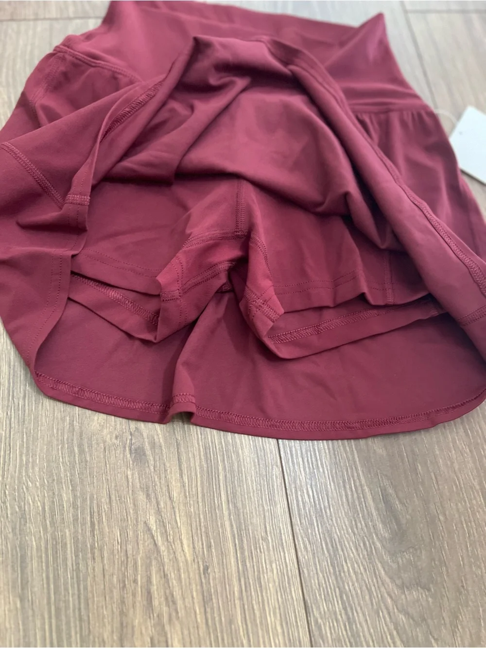 NWT Lululemon Align High-Rise Skirt Burgundy Bay